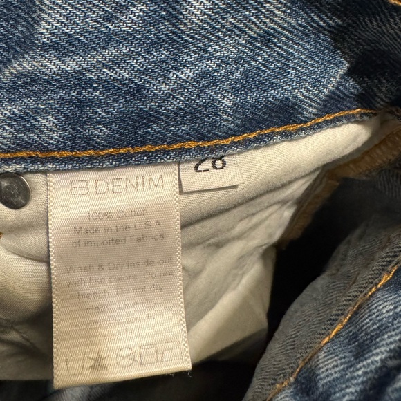 EB Denim Straight Split Hem 28 - Picture 3 of 3